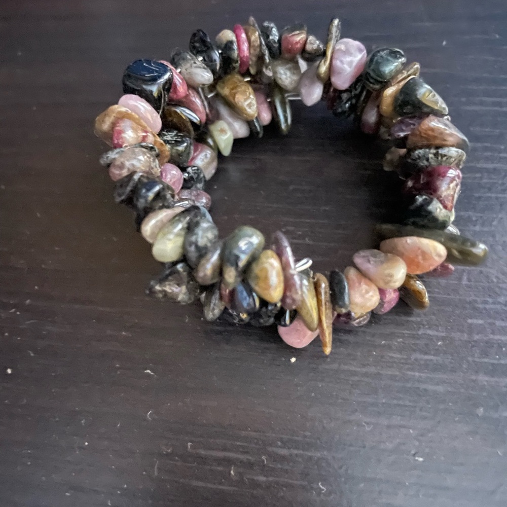 Multicolor Stone Beaded Bracelet